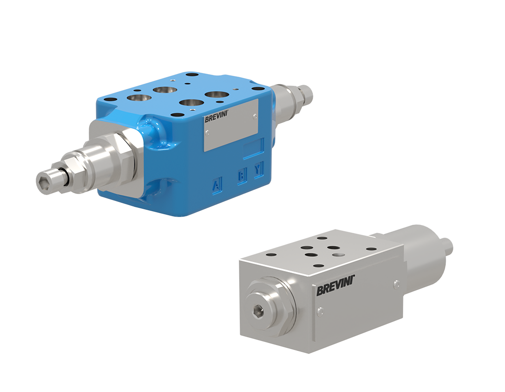 Modular valves - sandwich plate mounting 